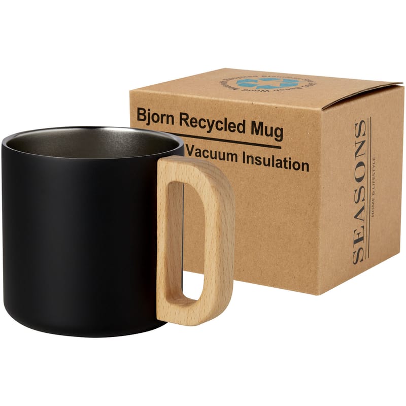 Bjorn Rcs Certified Recycled Stainless Steel Mug With Copper Vacuum Insulation - 360ml