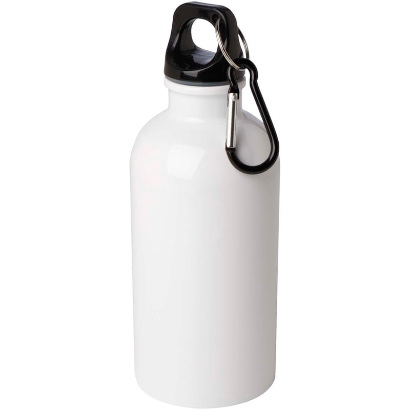 Oregon Rcs Certified Single Wall Stainless Steel Water Bottle With Carabiner - 400ml