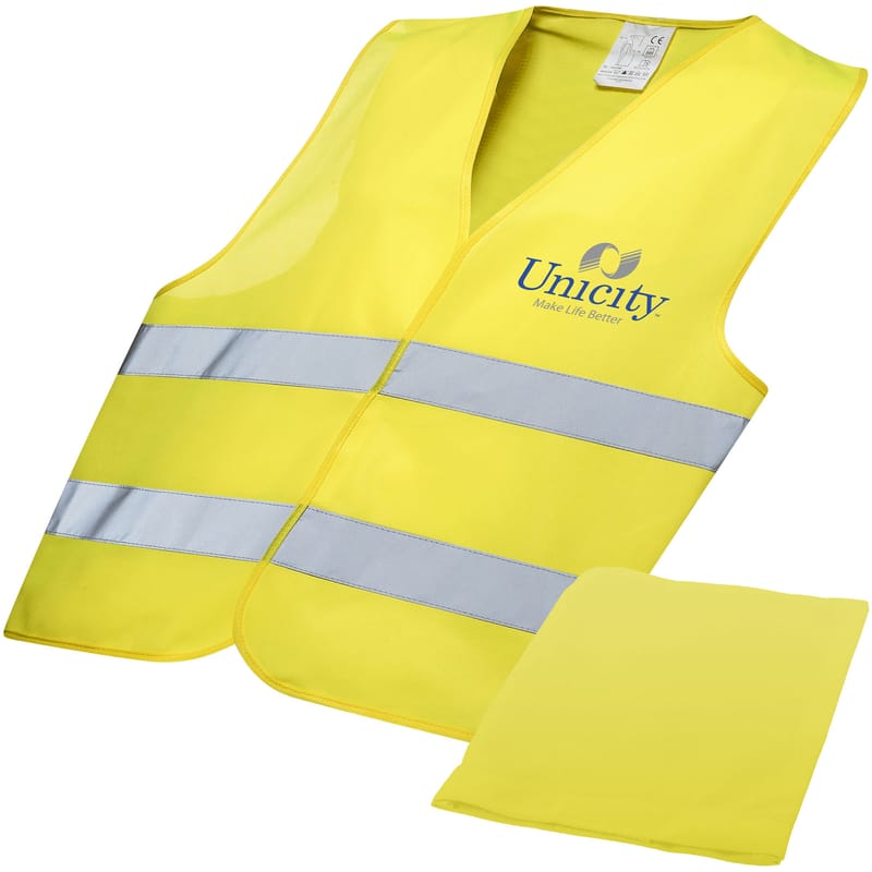 Watch-Out Xl Safety Vest In Pouch For Professional Use