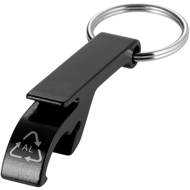Tao Rcs Recycled Aluminium Bottle and Can Opener With Keychain