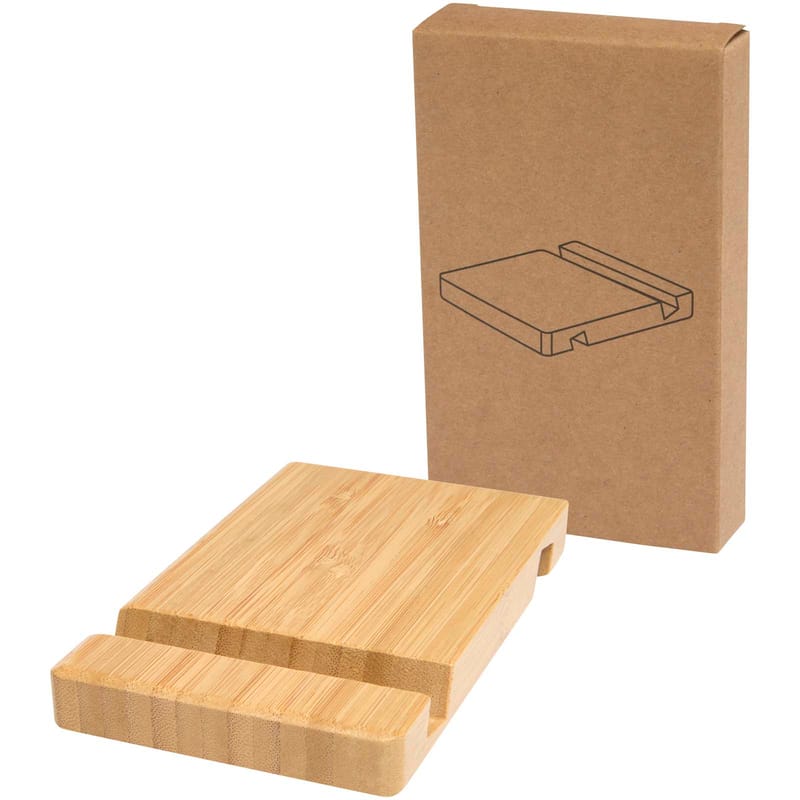 Bubup Bamboo 2-Angled Tablet and Phone Stand