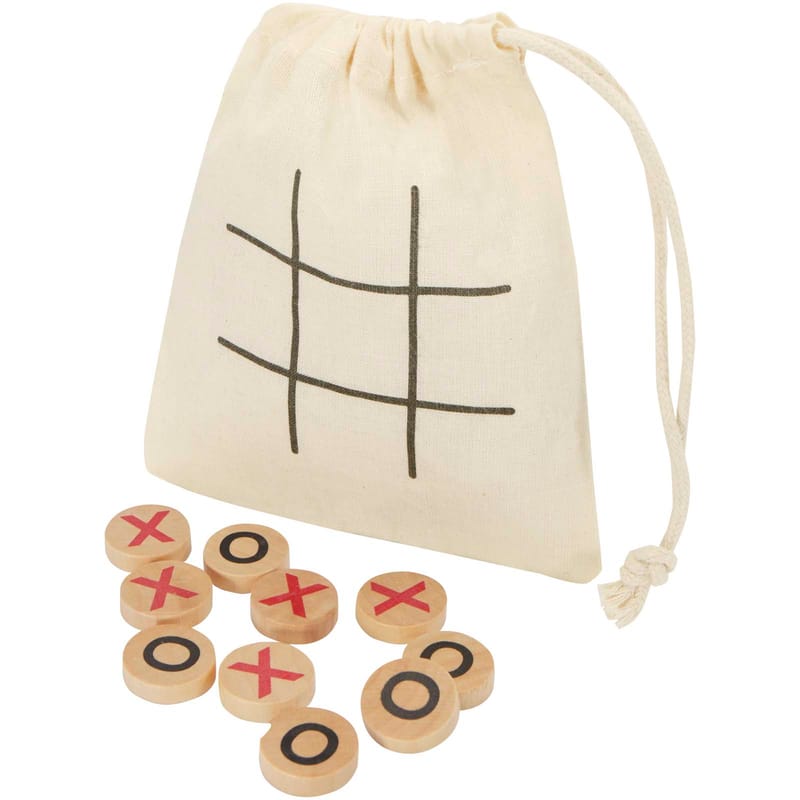 Whorl Wooden Tic, Tac, Toe Game