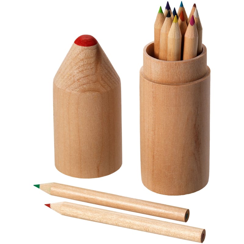 Bossy 12-Piece Coloured Pencil Set