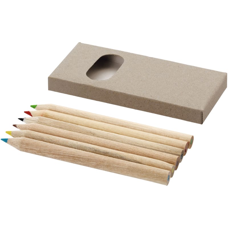 Ayola 6-Piece Coloured Pencil Set