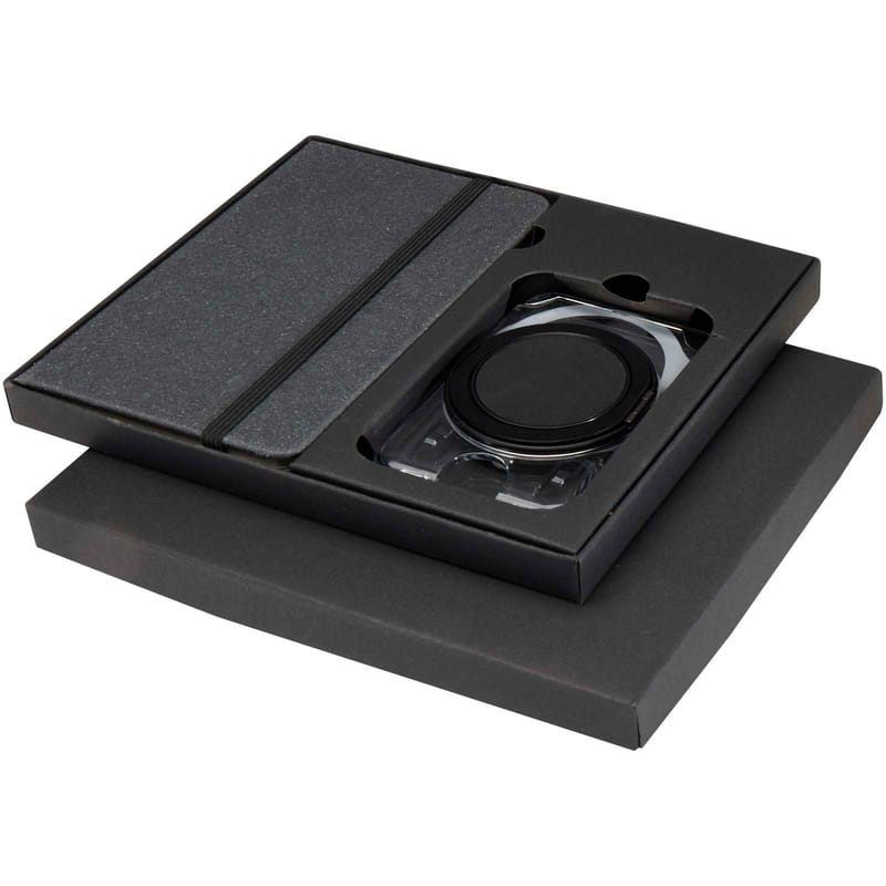 Kern A6 Hard Cover Notebook and Magsafe Wallet Gift Set