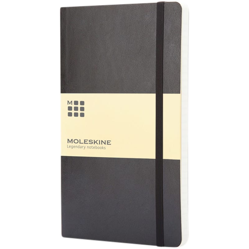 Moleskine Classic L Soft Cover Notebook - Squared