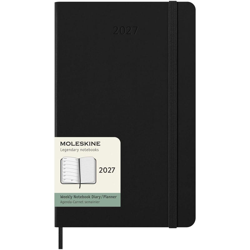 Moleskine Hard Cover 12 Month Weekly L Planner