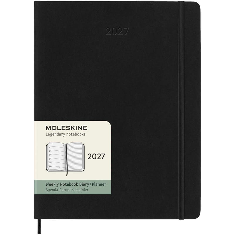 Moleskine Soft Cover 12 Month Weekly Xl Planner