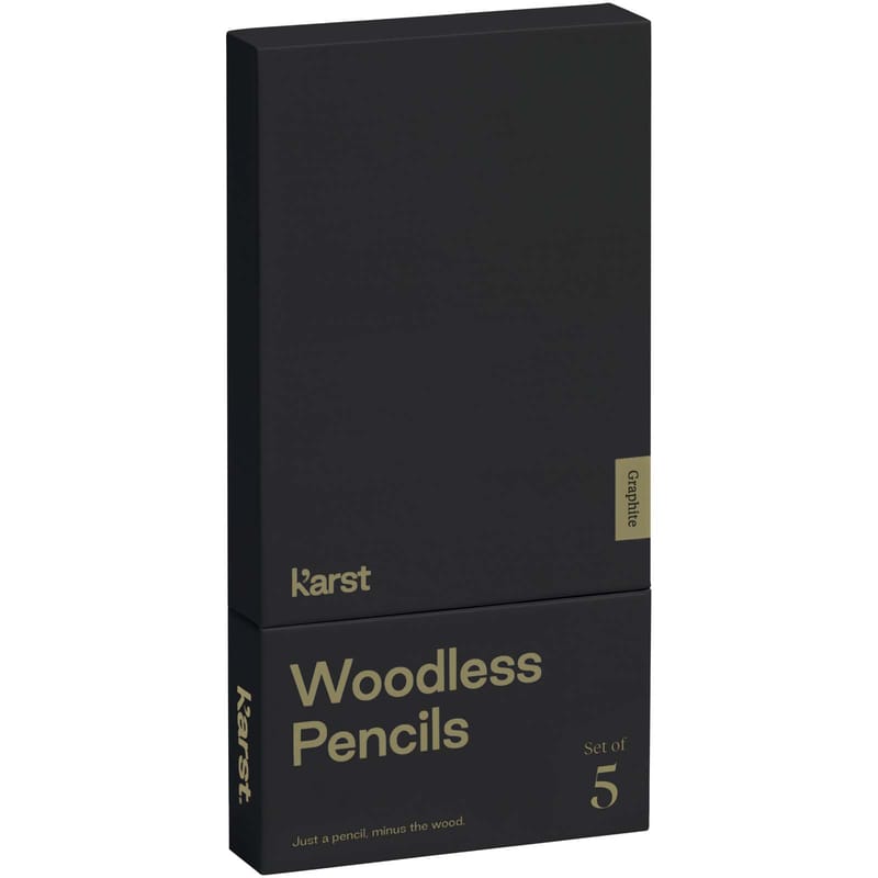 Karst 5-Pack 2B Woodless Graphite Pencils