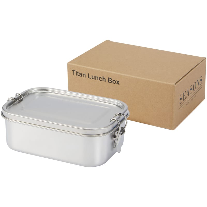 Titan Recycled Stainless Steel Lunch Box - 750ml