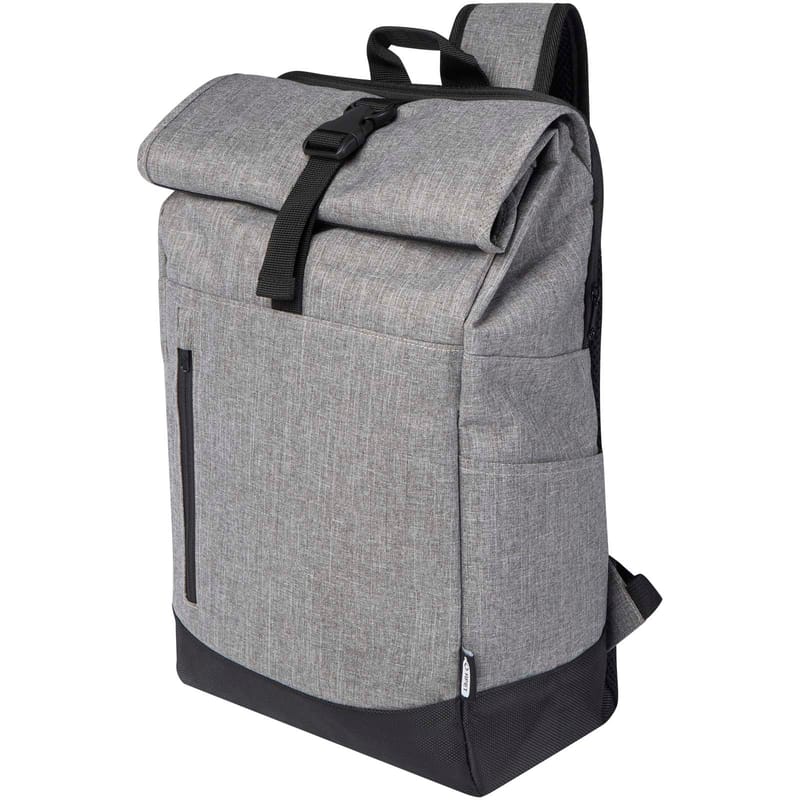 Libra 15.6in Grs Recycled Roll-Up Laptop Backpack 12L