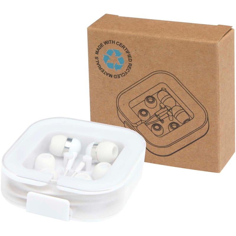 Baekdu Wired Type-C Earbuds With Recycled Plastic Storage Box