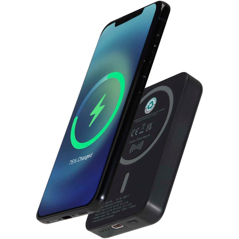 Acrab 5000 Mah 15W Magnetic Wireless Power Bank With 20W