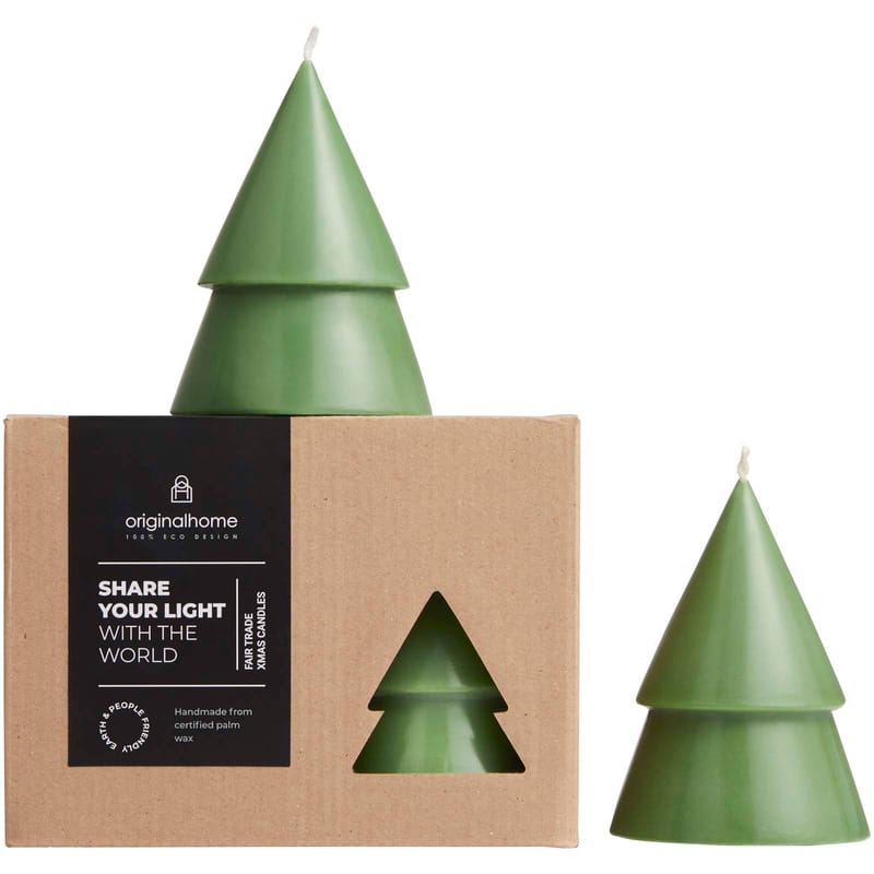 Originalhome Xmas Tree Candle Set Of 2 - M