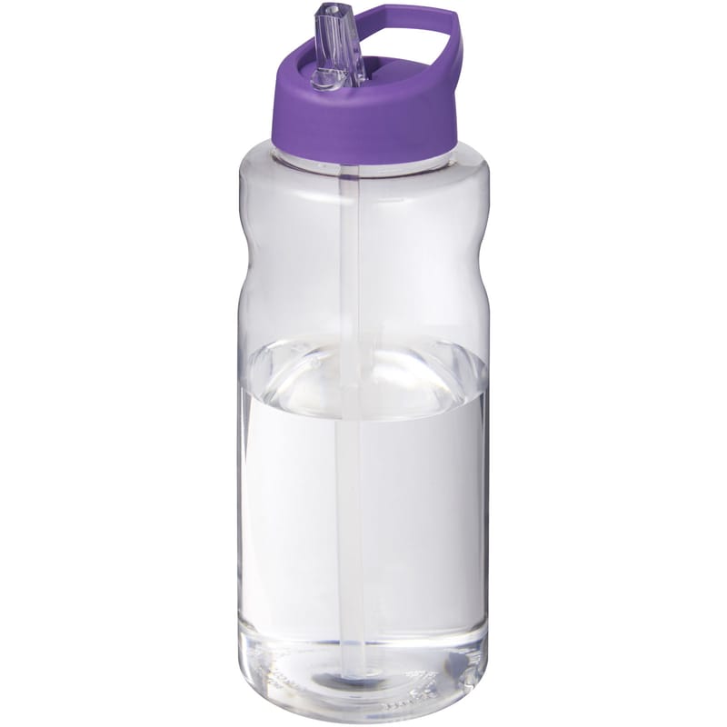 H2O Active Big Base 1 Litre Spout Lid Sport Bottle