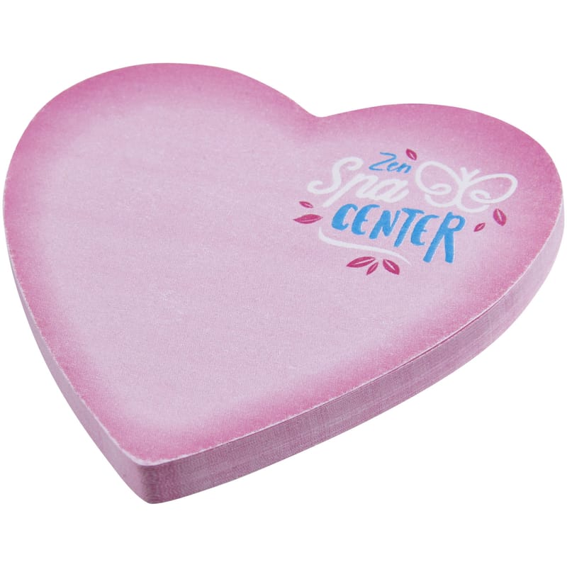 Sticky-Mate Heart-Shaped Recycled Sticky Notes