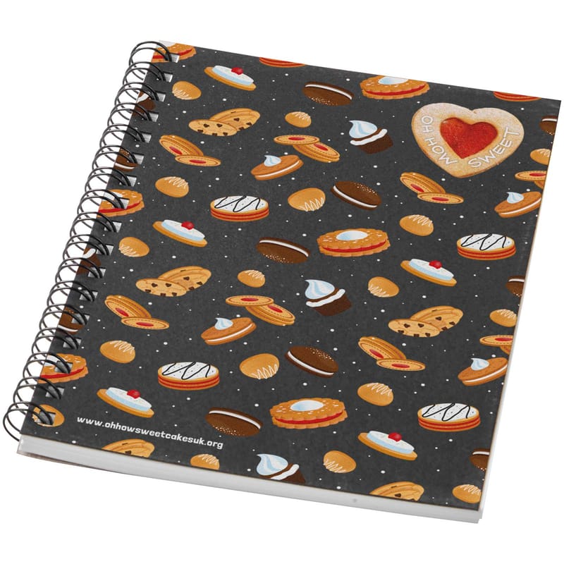 Desk-Mate A6 Colour Spiral Notebook