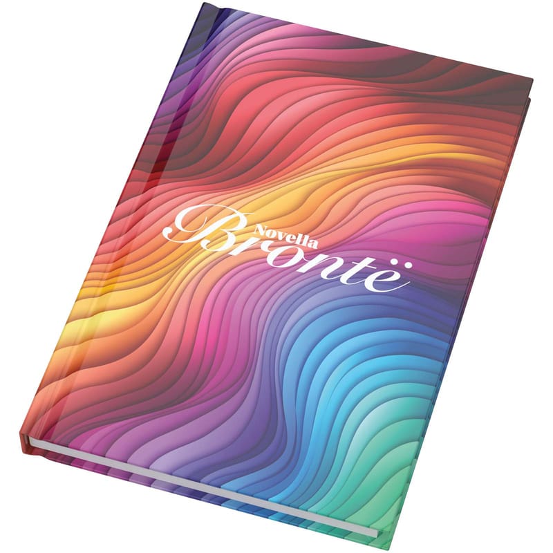 Novella Bronte A5 Glossy Hard Cover Notebook - 100 sheets