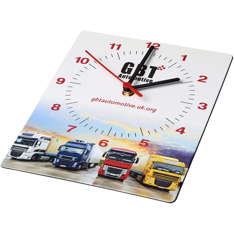 Brite-Clock Rectangular Wall Clock