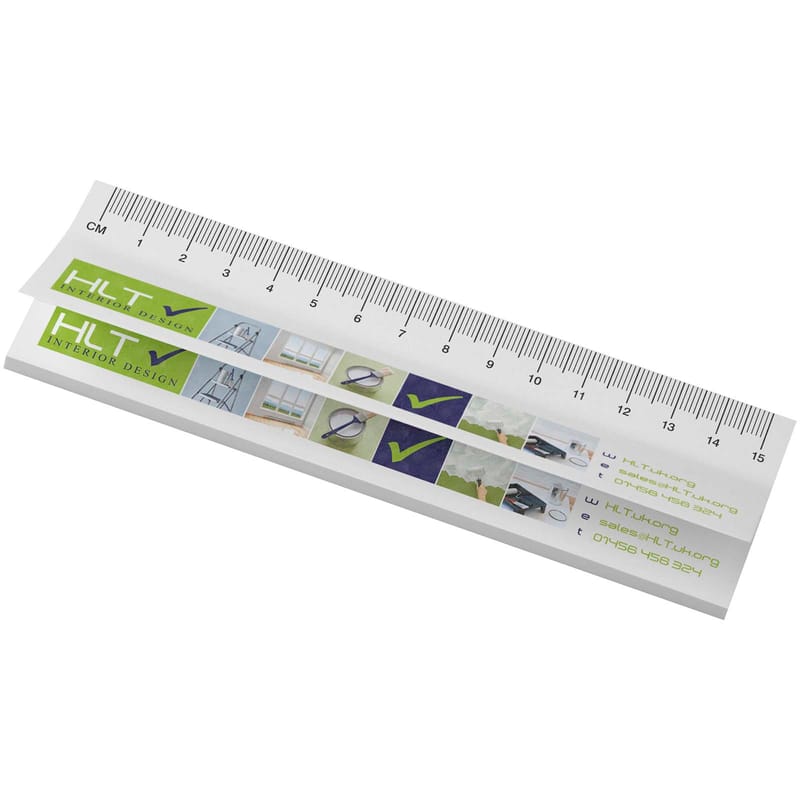 Sticky-Mate Recycled Sticky Notes With Printed 15cm Ruler
