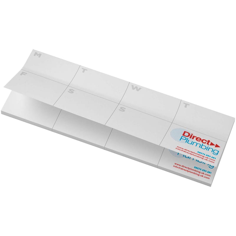 Sticky-Mate Recycled Sticky Notes With Printed Planner