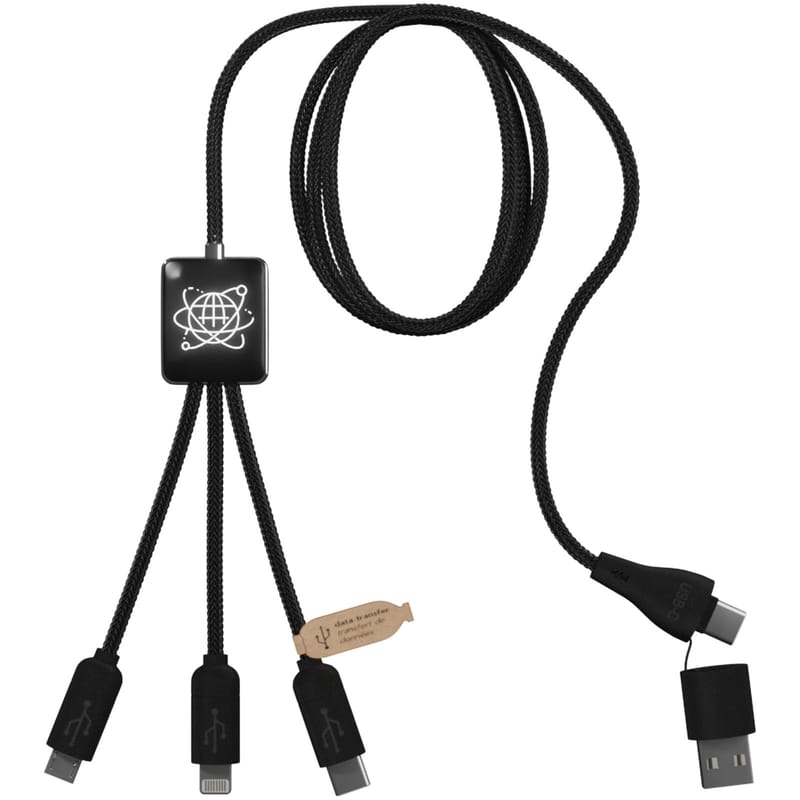 Scx.Design C45 5-In-1 Rpet Charging Cable With Data Transfer