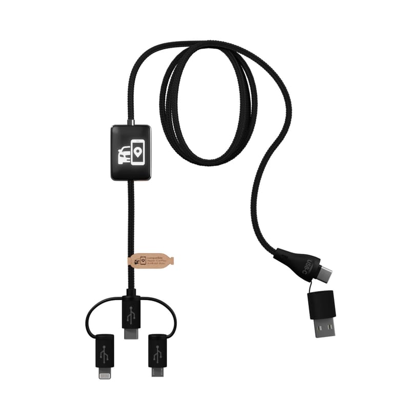 Scx.Design C48 Carplay 5-In-1 Charging Cable