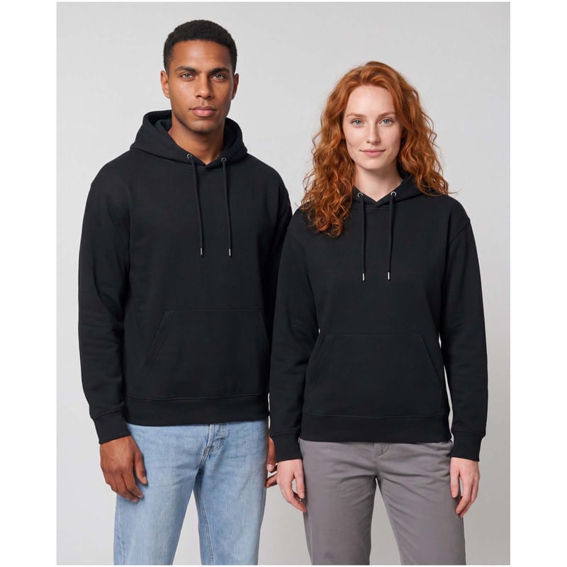 Felpa Con Cappuccio Oversize In Cotone Biologico Certificato Ocs Da 280 G/M2 Boris