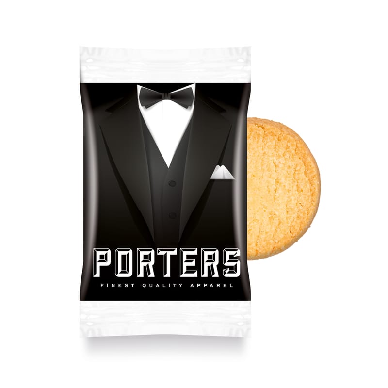 Flow Wrap - Mini Shortbread Biscuits  x 1