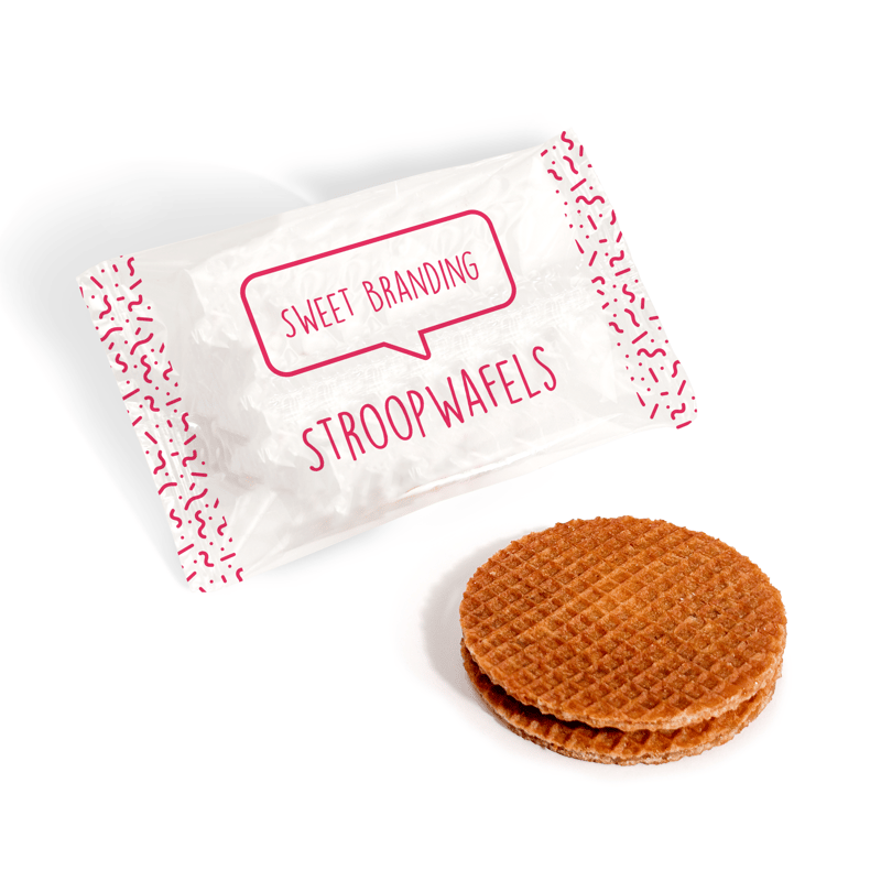 Flow Wrap - Stroopwafels  x 2