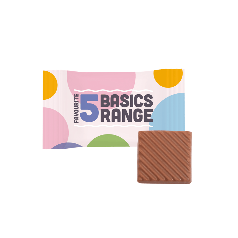 Basics Range - Neapolitan - 6g - Milk Chocolate